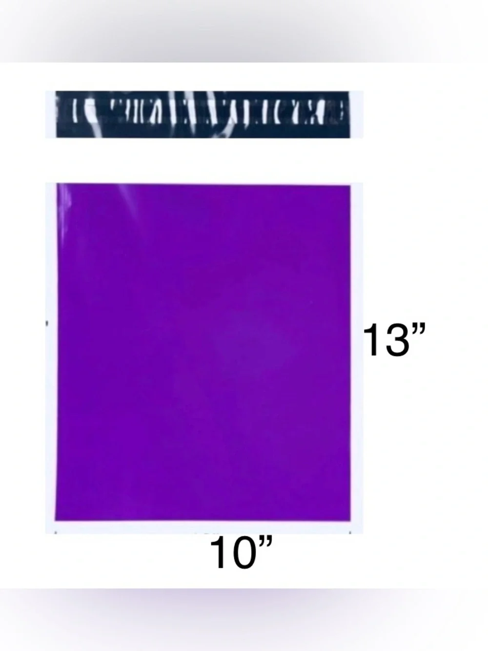 75pc Shipping Package, 25-purple Poly Mailers 25-Clear Bags, 25-TY Stickers⭐️🆕⭐️